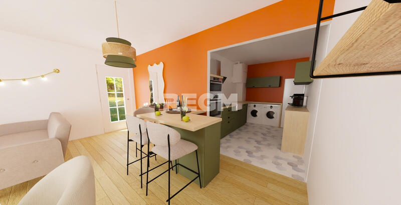 Appartement - 52 m² - 2 pièces