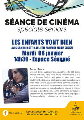 Ciné Seniors - les enfants vont bien