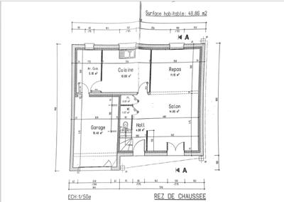 Maison - 85 m² - 4 pièces