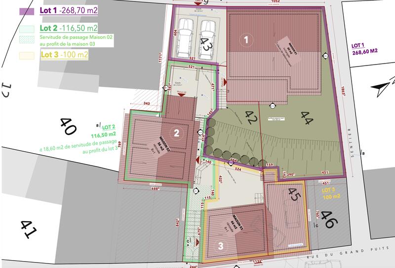 Appartement - 66 m² - 3 pièces