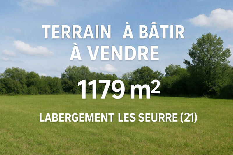 Terrain - 1 179 m²
