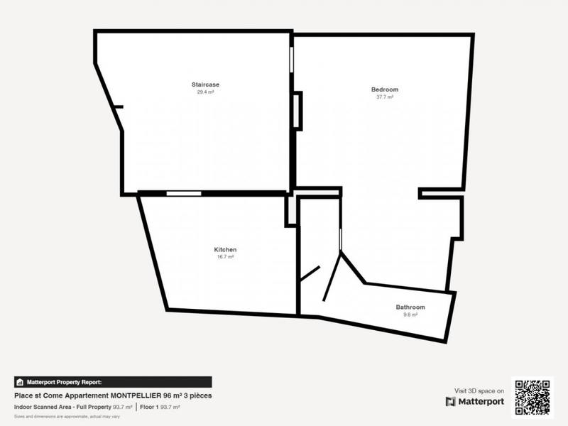 Appartement - 96 m² - 3 pièces