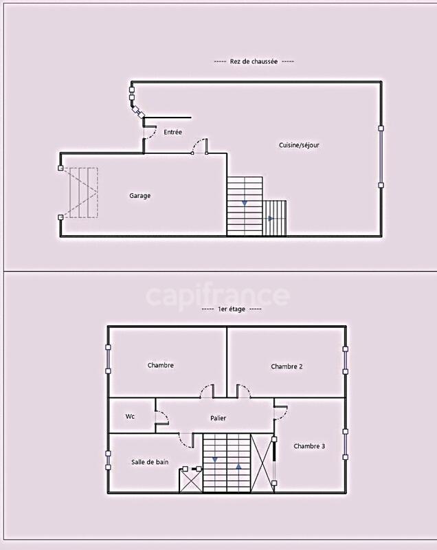 Maison - 86 m² - 4 pièces