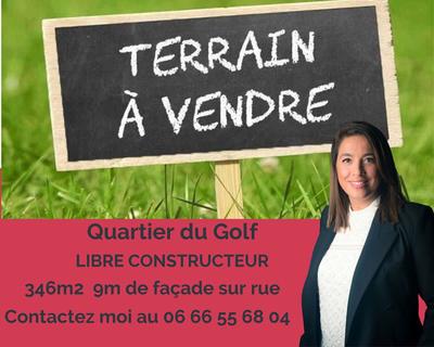 Terrain constructible - 346 m²