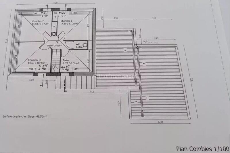 Maison - 120 m² - 6 pièces