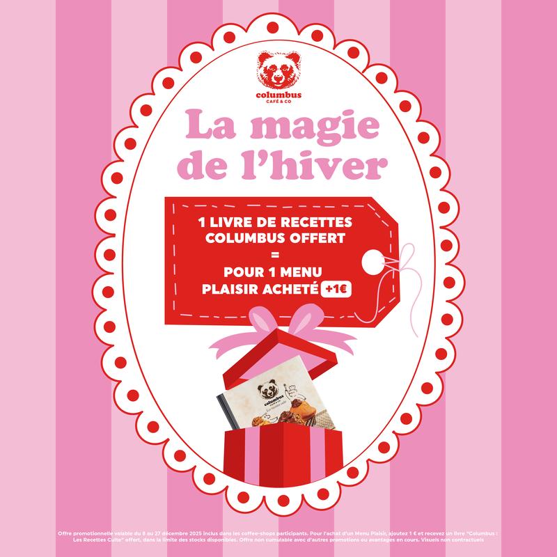 Columbus Café célèbre les fêtes avec des cadeaux exclusifs