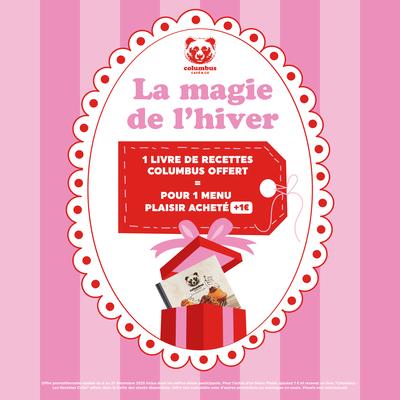 Columbus Café célèbre les fêtes avec des cadeaux exclusifs