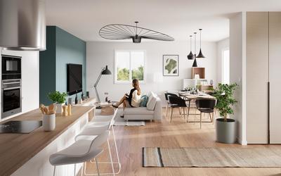 Appartement - 80 m² - 4 pièces