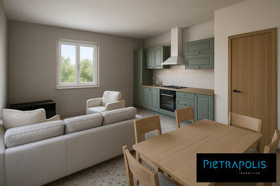 Appartement - 36 m² - 2 pièces