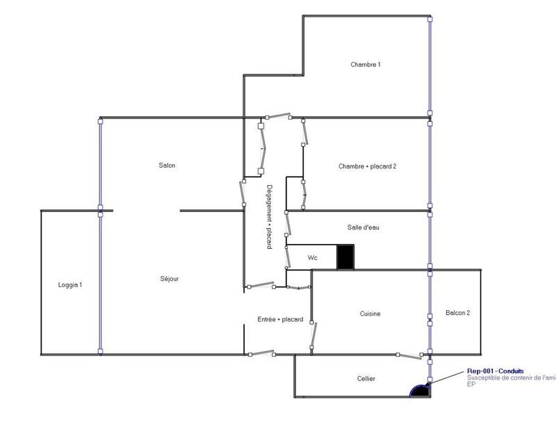 Appartement - 83 m² - 3 pièces