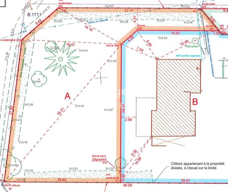 Terrain constructible - 760 m²