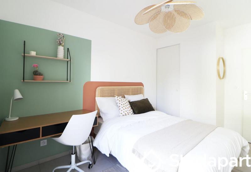 Chambre - 11 m² - 1 pièce