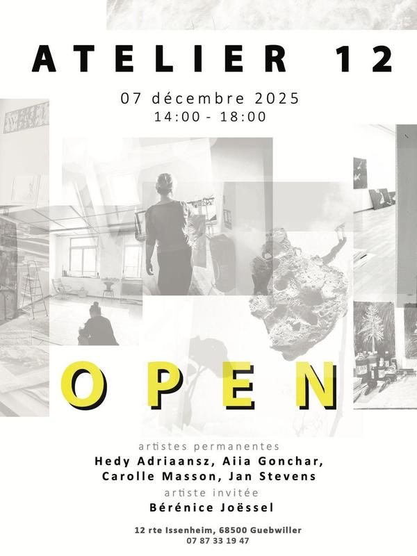 Portes ouvertes : atelier 12