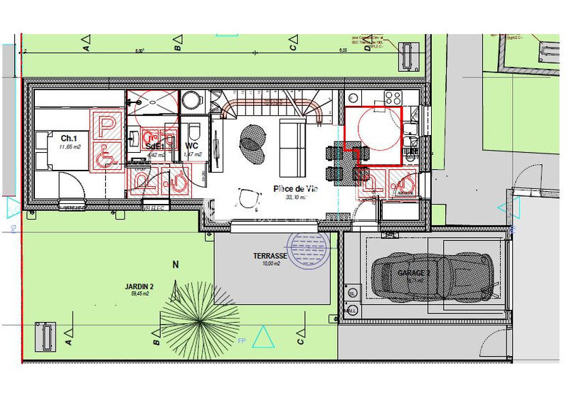 Maison - 79 m² - 4 pièces