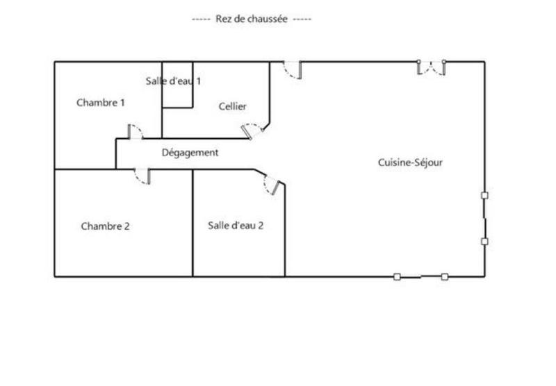 Maison de village - 82 m² - 4 pièces