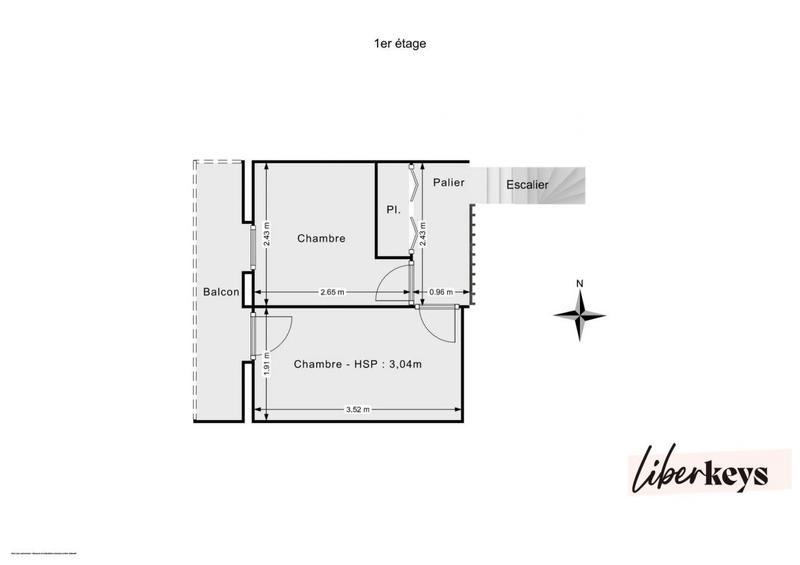 Duplex - 55 m² - 4 pièces