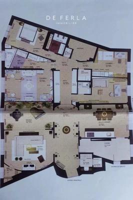 Appartement - 252 m² - 6 pièces