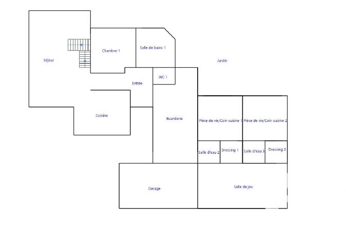 Maison de maîtres - 212 m² - 7 pièces