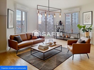 Appartement - 70 m² - 3 pièces