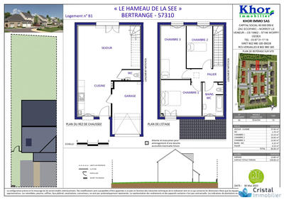 Maison - 85 m² - 5 pièces