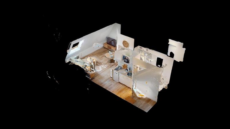 Studio - 20 m² - 2 pièces