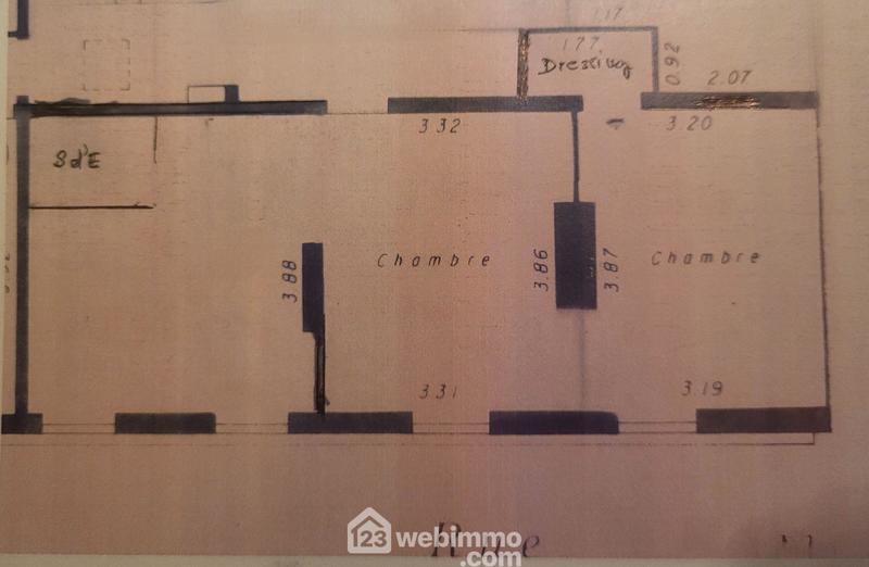 Appartement - 40 m² - 3 pièces