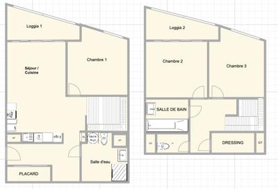 Appartement - 73 m² - 4 pièces