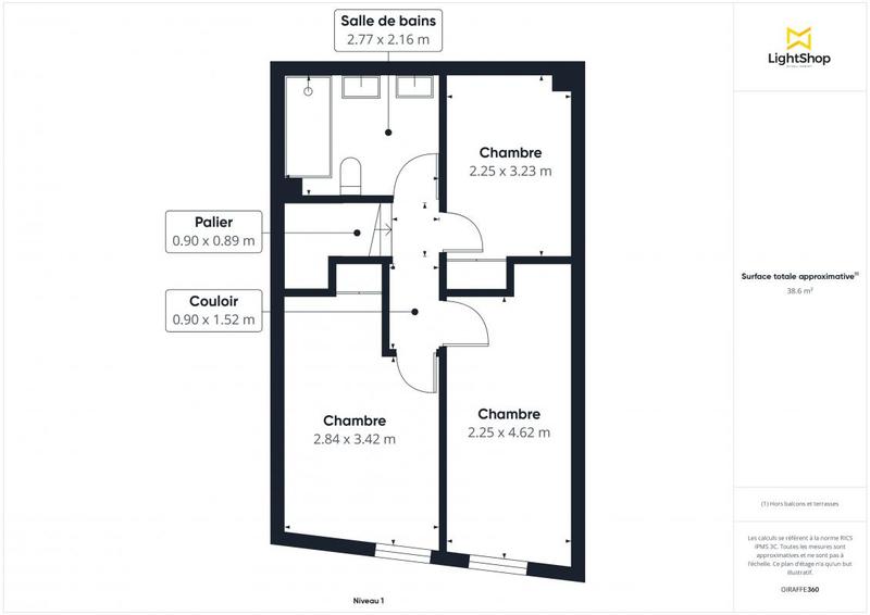 Maison - 78 m² - 4 pièces