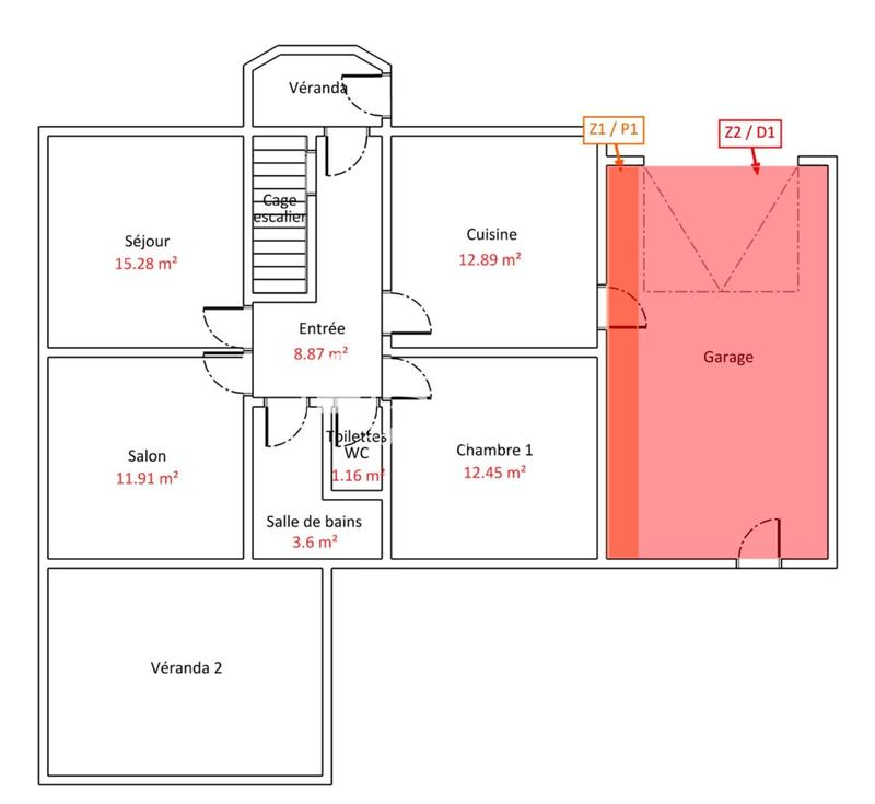 Maison - 121 m² - 6 pièces