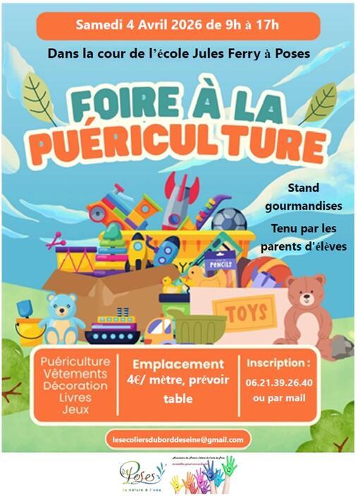 Foire à la puériculture à poses