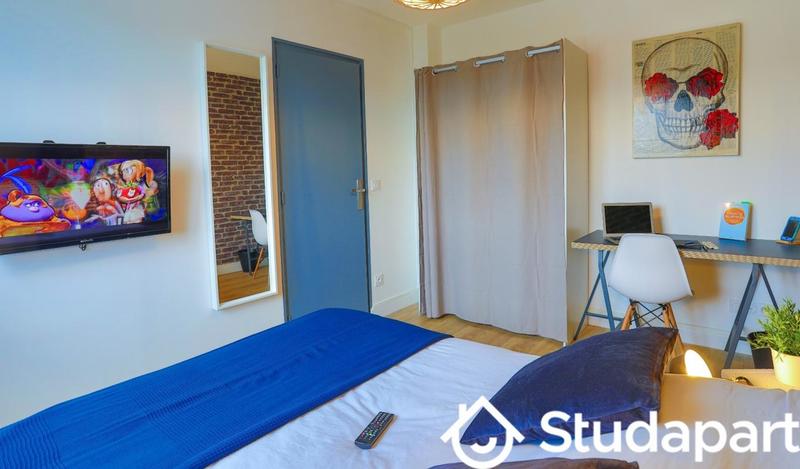 Chambre - 11 m² - 1 pièce