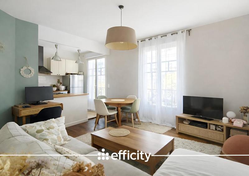 Appartement - 60 m² - 3 pièces