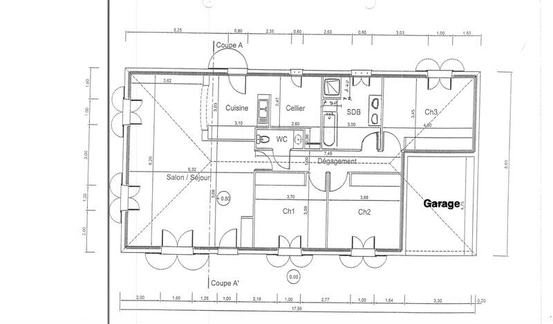 Maison - 123 m² - 5 pièces
