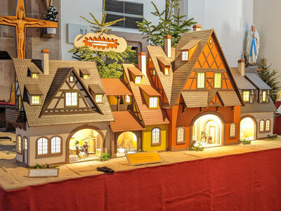 Exposition de crèches anciennes et actuelles