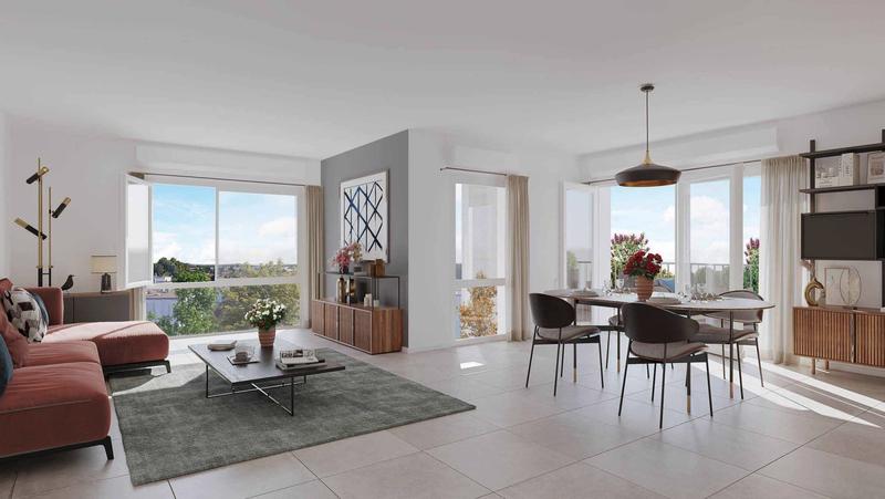 Appartement - 62 m² - 3 pièces