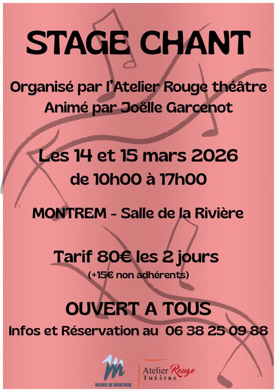 Stage de Chant