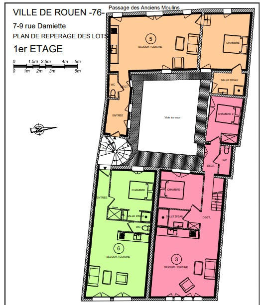 Appartement - 54 m² - 2 pièces