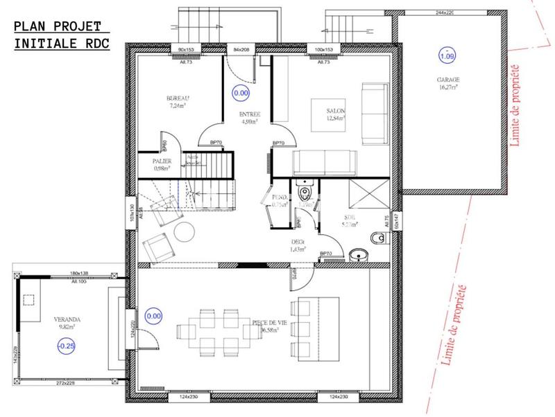 Maison - 80 m² - 3 pièces