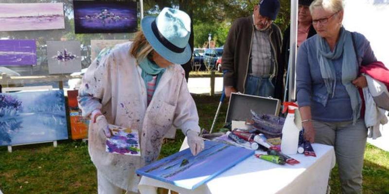 Exposition et démonstrations d'artistes girondins