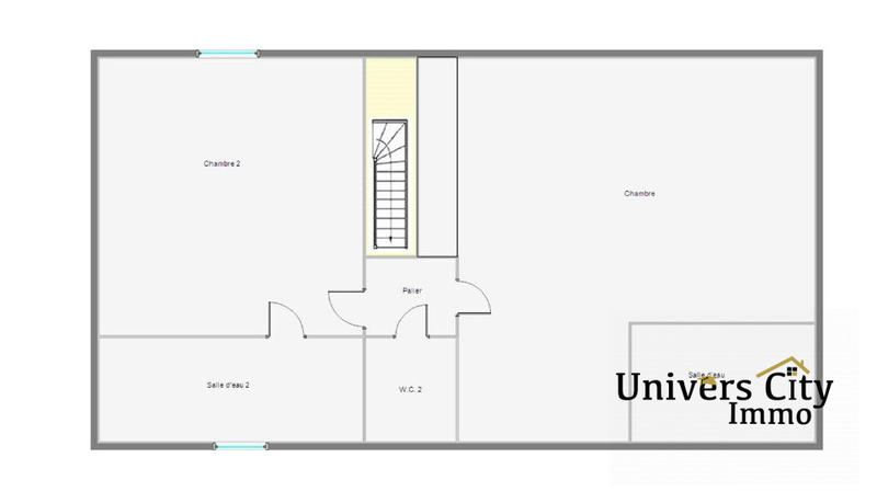 Maison ancienne - 88 m² - 3 pièces