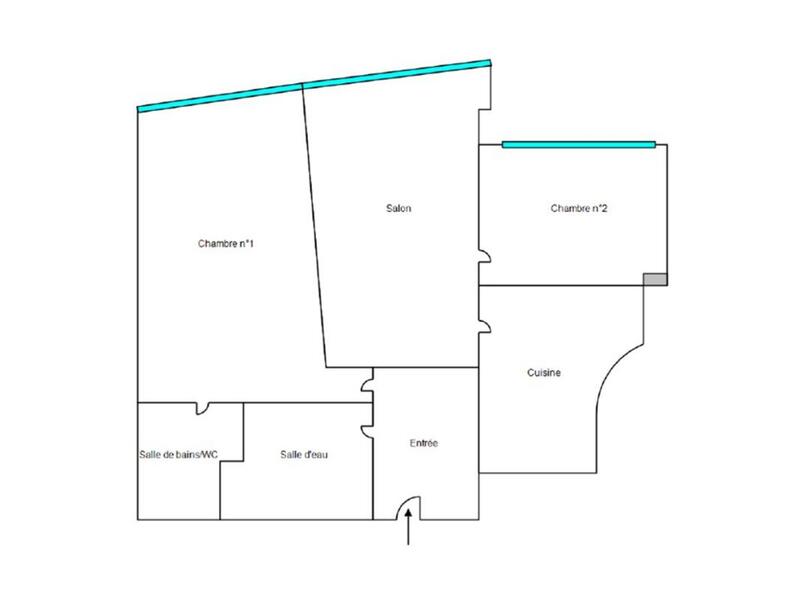 Appartement - 62 m² - 3 pièces