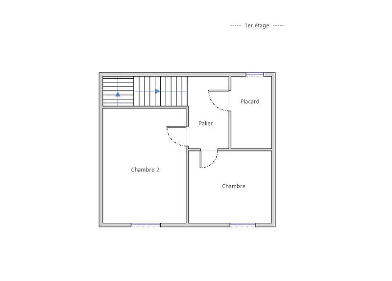 Maison - 54 m² - 3 pièces