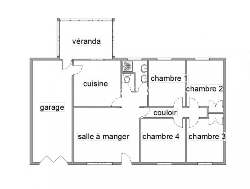 Maison - 85 m² - 5 pièces