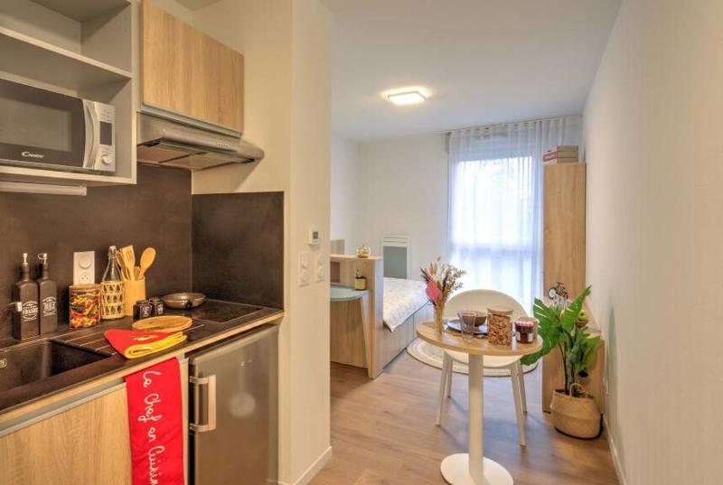 Studio - 17 m² - 1 pièce