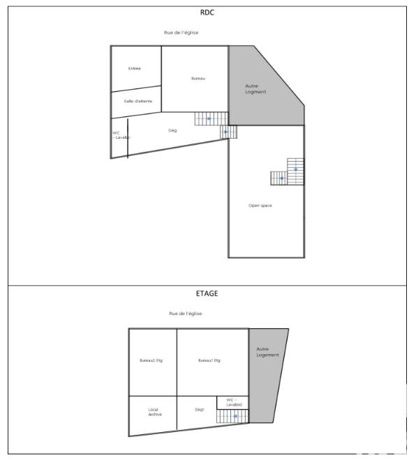 Maison de ville - 160 m² - 7 pièces