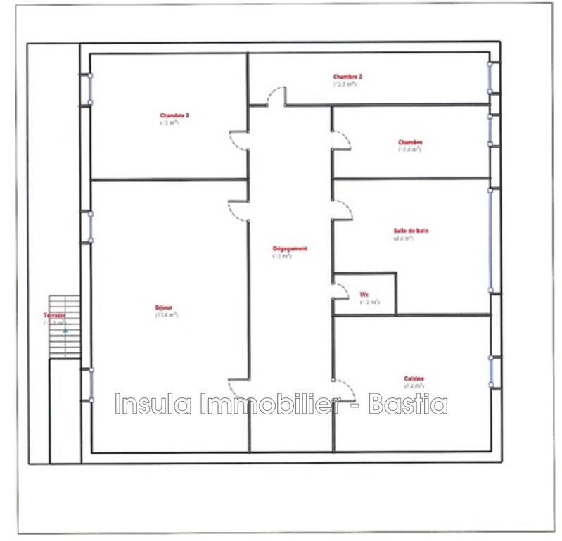 Appartement - 92 m² - 4 pièces