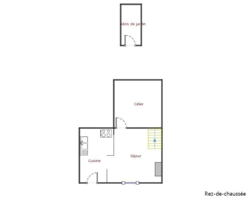 Maison - 53 m² - 3 pièces