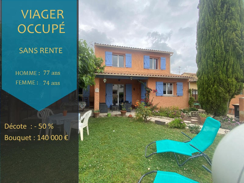 Viager - Maison - 109 m² - 5 pièces