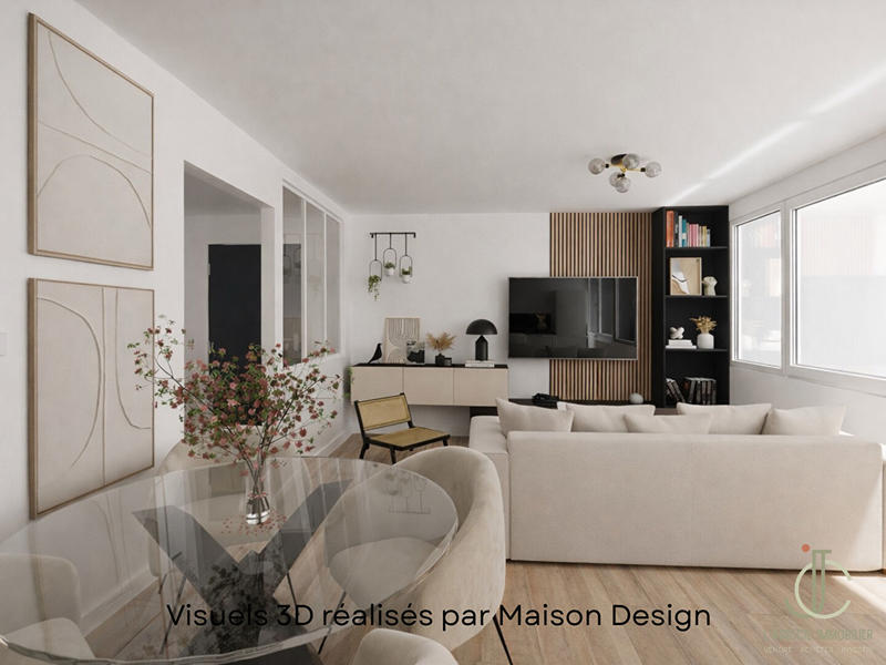 Appartement - 65 m² - 4 pièces