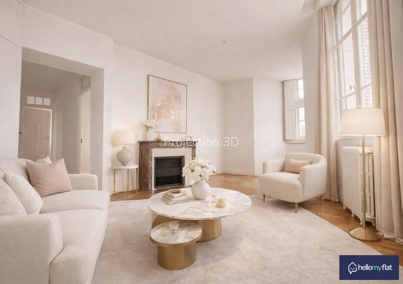 Appartement - 91 m² - 4 pièces